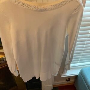Elegant White Women's Top